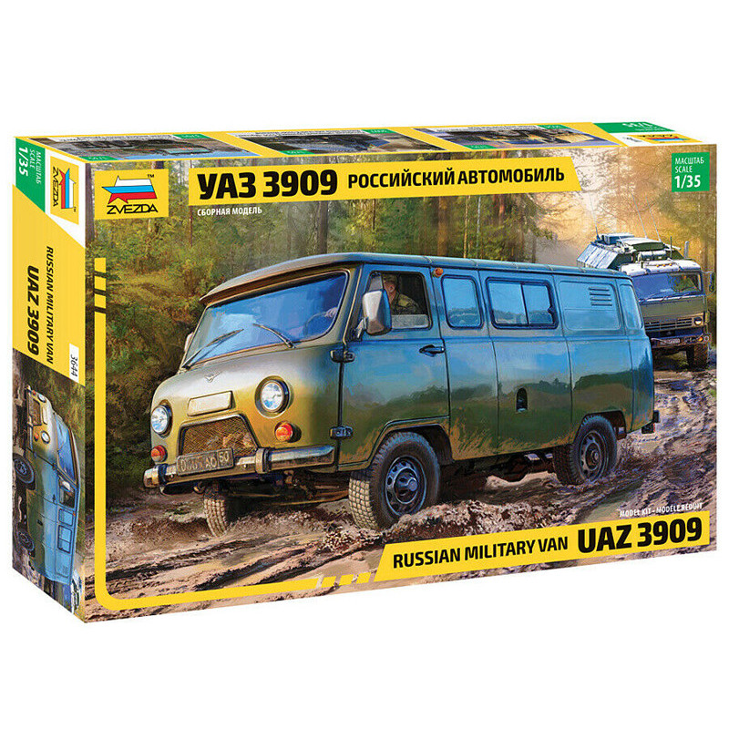 UAZ 3909 - 1/35 - ZVEZDA 3644