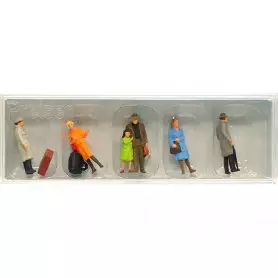 Voyageurs debout - HO 1/87 - PREISER 14044