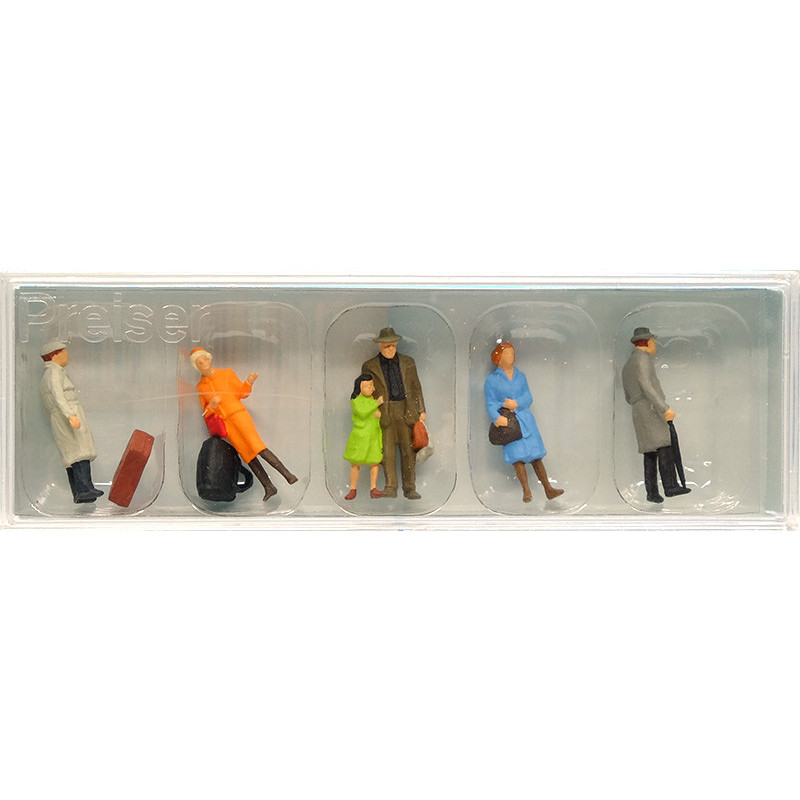 Voyageurs debout - HO 1/87 - PREISER 14044