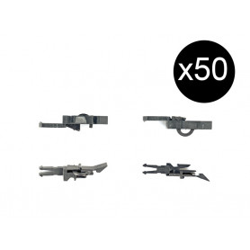 50x attelages Roco harpon - HO 1/87 - ROCO 40271