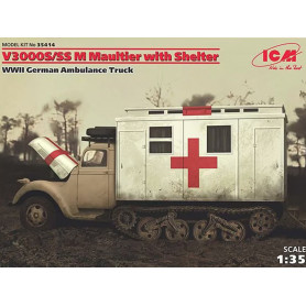 Maultier ambulance, WWII - échelle 1/35 - ICM 35414