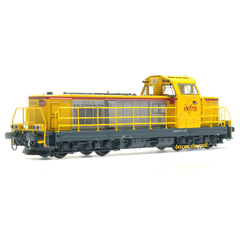 BB 669126 INFRA analogique - ép VI - HO 1/87 - JOUEF HJ2393