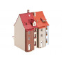 2x petites maisons de ville avec baies vitrées - HO 1/87 - Faller 130495