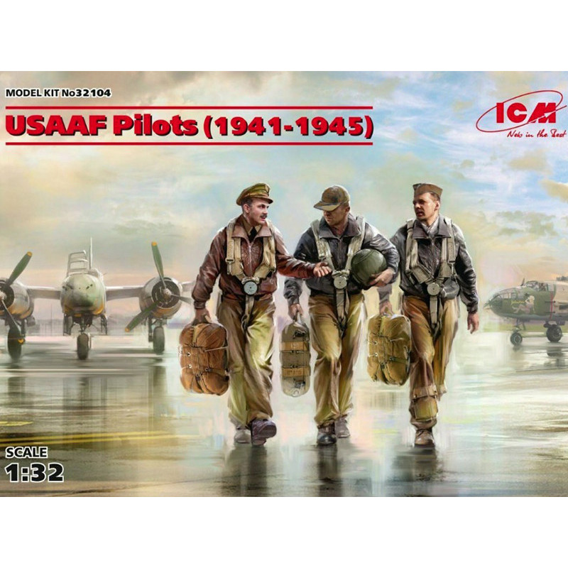 Pilotes USAAF 1941 - 1945 - 1/32 - ICM 32104