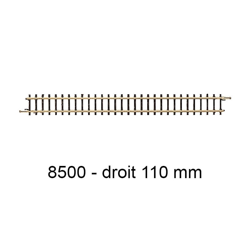 1x rail droit 110 mm - échelle Z 1/220 - Marklin 8500