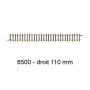 1x rail droit 110 mm - échelle Z 1/220 - Marklin 8500