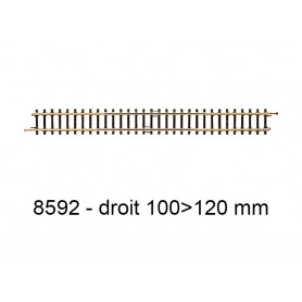 1x rail droit de compensation 100-120 mm - échelle Z 1/220 - Marklin 8592