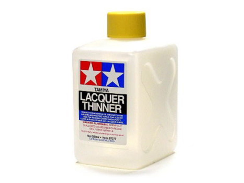 Tamiya Diluant cellulosique Lacquer Thinner XL 250ml - TAMIYA 87077