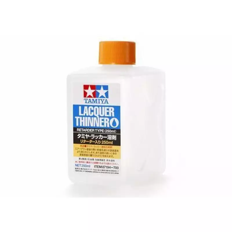 Tamiya Diluant retardant cellulosique Lacquer Thinner XL 250ml - TAMIYA 87194