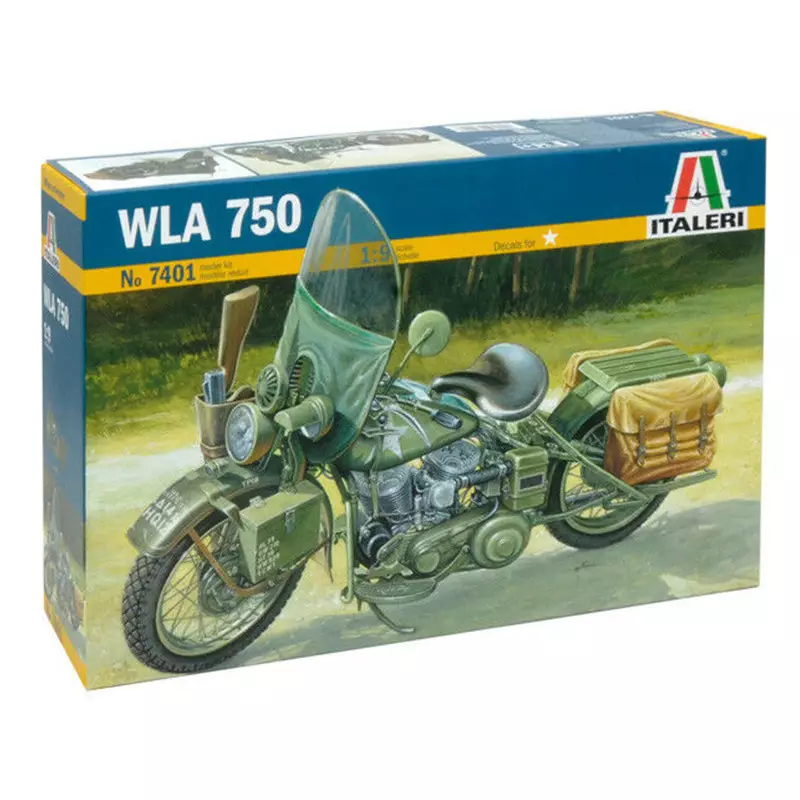 Harley-Davidson WLA 750 - 1/9 - ITALERI 7401