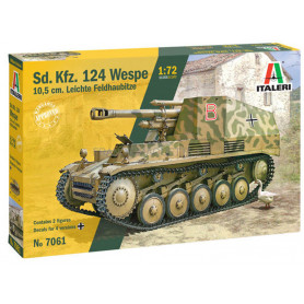 Sd.Kfz.124 Wespe WWII - 1/72 - ITALERI 7061