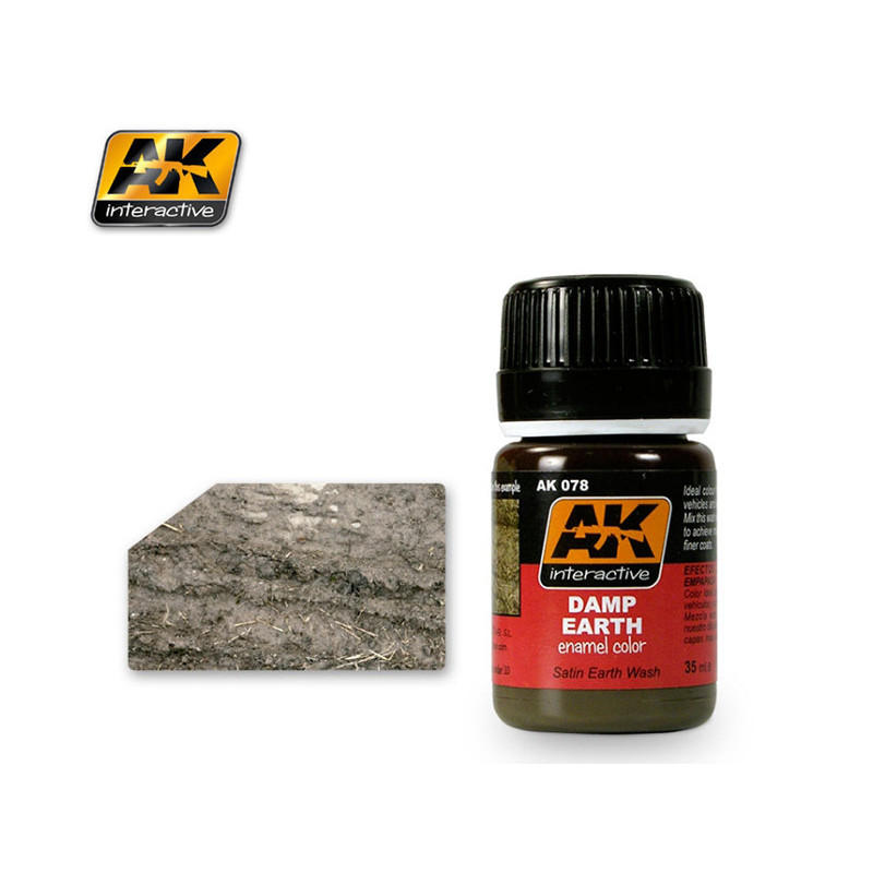 Effet terre humide 35 ml - AK Interactive AK078