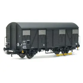 Wagon couvert avec feux fonctionnels, ép. III SNCF - HO 1/87 - JOUEF HJ6216