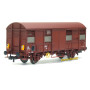 Wagon couvert avec feux fonctionnels, ép. IV SNCF - HO 1/87 - JOUEF HJ6217