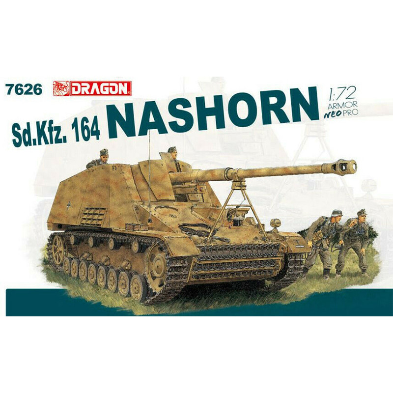 Sd.Kfz.164 Nashorn - échelle 1/72 - DRAGON 7626