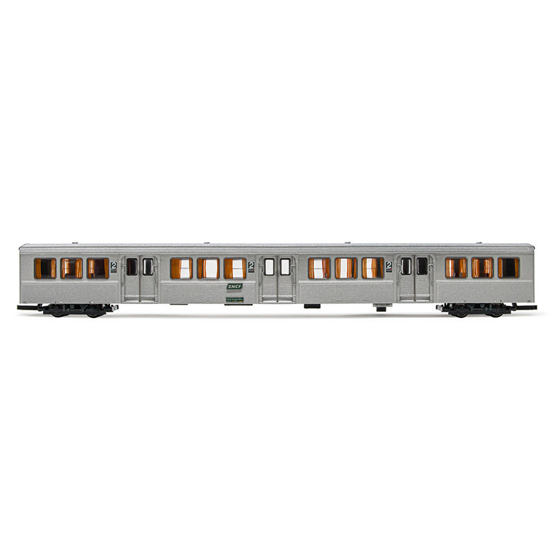 Voiture RIB 70, livrée originale, ép. IV - SNCF - HO 1/87 - JOUEF HJ4151