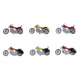 6x motos - HO 1/87 - FALLER 180603