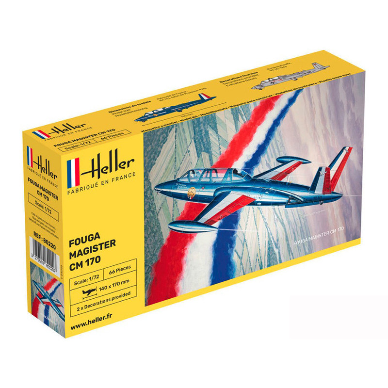 Fouga Magister CM.170 - 1/72 - HELLER 80220