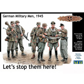 Militaires allemands WWII - 1/35 - MASTER BOX 35162