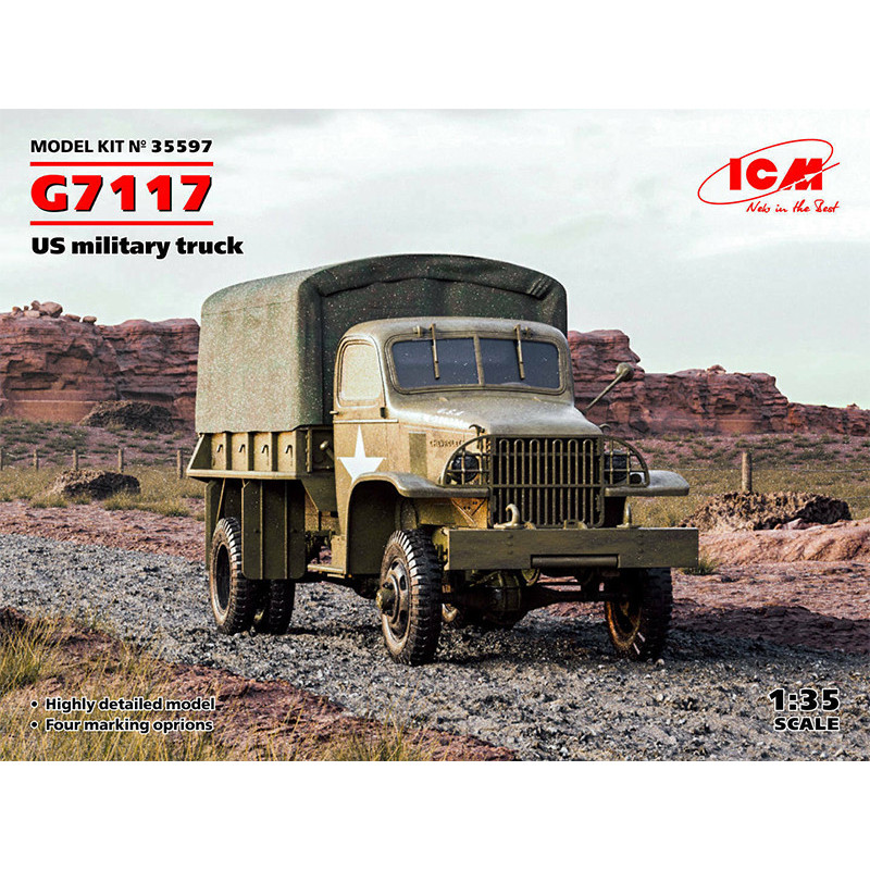 Chevrolet G7117 U.S. WWII - échelle 1/35 - ICM 35597