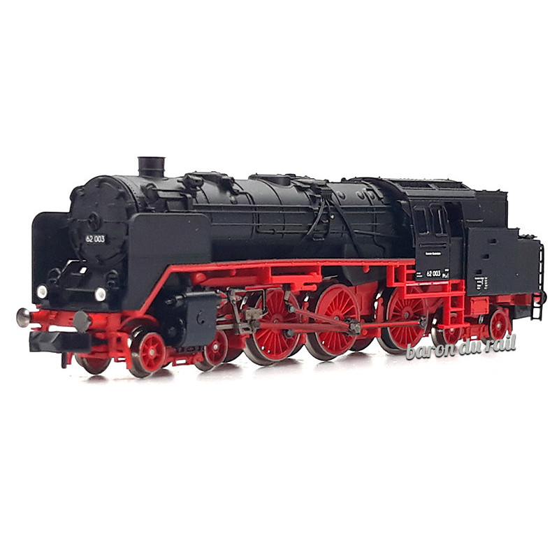 Locomotive à vapeur série 62, DB ép. III - analogique - N 1/160 - Fleischmann 705303