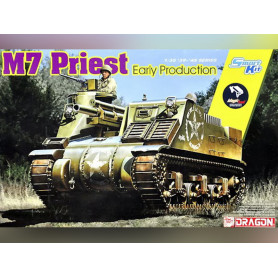 US M7 Priest Début de Production - échelle 1/35 - DRAGON 6817