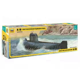 Sous-marin nucléaire soviétique K-19 - 1/350 - ZVEZDA 9025