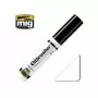 Oilbrusher blanc - peinture à l'huile avec applicateur 10 ml - MIG 3501