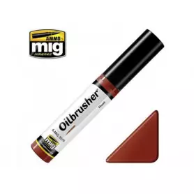 Oilbrusher rouille - peinture à l'huile avec applicateur 10 ml - MIG 3510