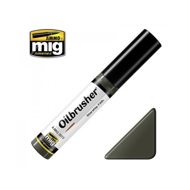Oilbrusher salissure - peinture à l'huile avec applicateur 10 ml - MIG 3513