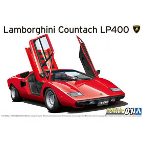 Lamborghini Countach LP400 - 1/24 - AOSHIMA AO058046