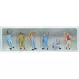 Camionneurs debout - HO 1/87 - PREISER 14127