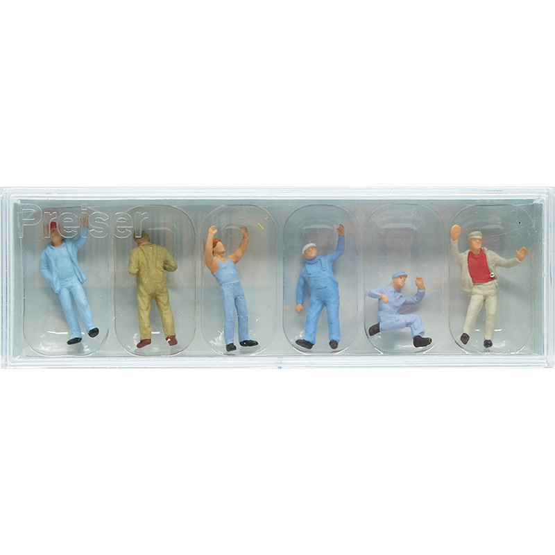Camionneurs debout - HO 1/87 - PREISER 14127