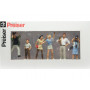 Spectateurs - échelle O 1/43 - PREISER 65333