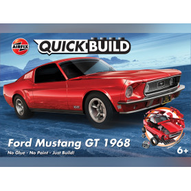 Ford Mustang GT 1968 - Quick Build - AIRFIX J6035