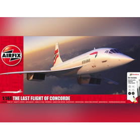 Concorde British Airways dernier vol kit complet - 1/144 - AIRFIX A50189