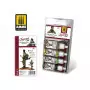 Set peintures uniformes US Vietnam - MIG jimenez AMMO 7034