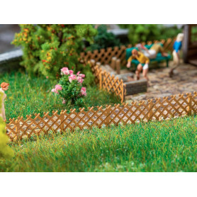3x clôtures de jardin - HO 1/87 - Faller 180860