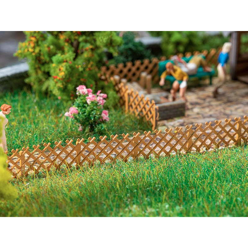 3x clôtures de jardin - HO 1/87 - Faller 180860