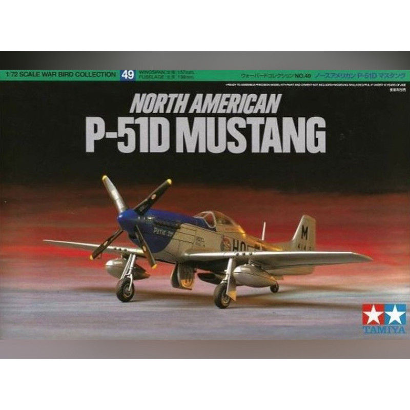 P-51D Mustang - 1/72 - Tamiya 60749