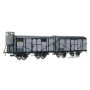 2x wagons couverts PLM 20T PLM ép II - HO 1/87 - REE WB-694