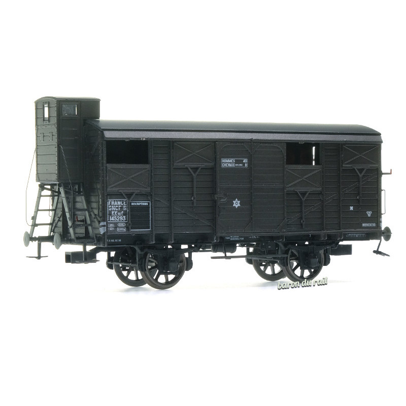 Wagon couvert PLM 20T SNCF ép IIIa - HO 1/87 - REE WB-699