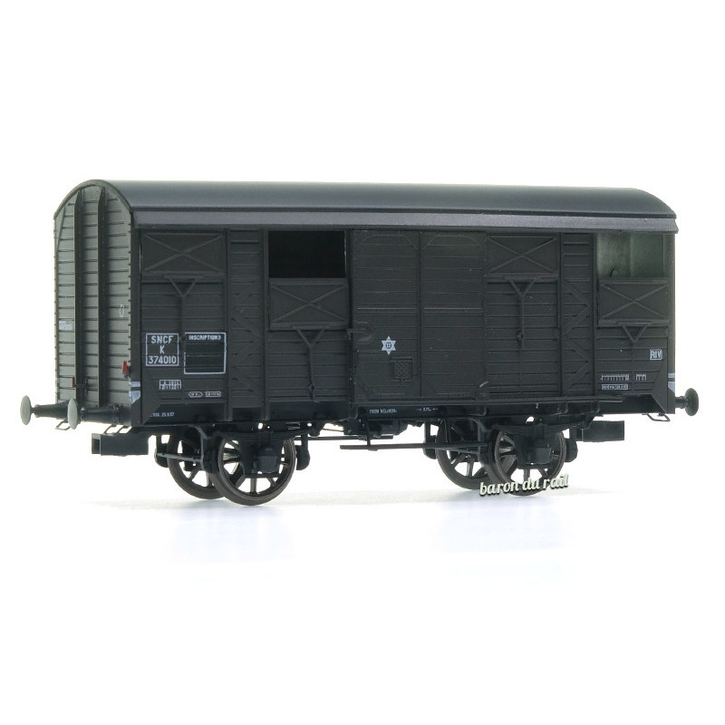 Wagon couvert PLM 20T SNCF ép IIIb - HO 1/87 - REE WB-702