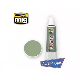 Mastic modélisme ARMING PUTTY. vert 20 ml - MIG 2039