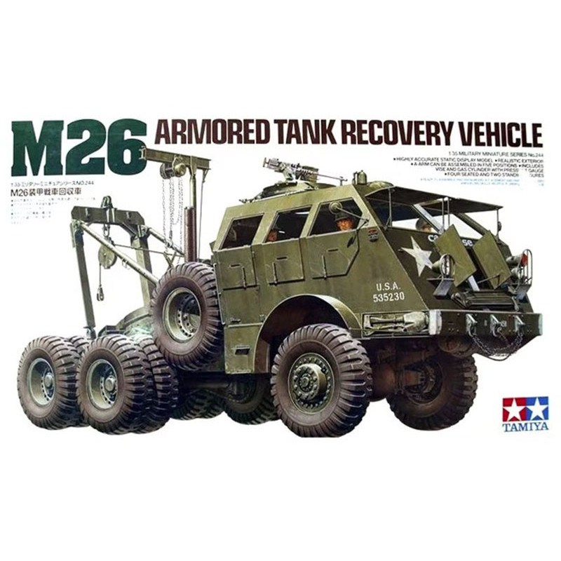 M26 Tank Recovery Vehicle - WWII - échelle 1/35 - Tamiya 35244