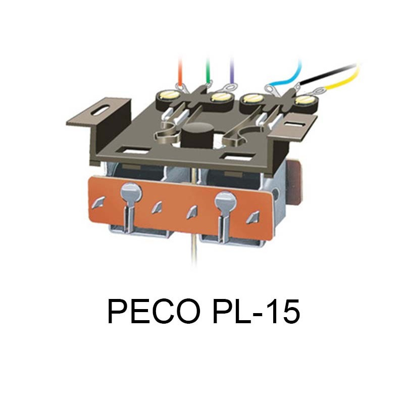 PECO PL-15 - Contacteur double fin de course échelle HO