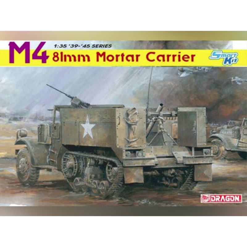 M4 Mortar Carrier 81mm - échelle 1/35 - DRAGON 6361