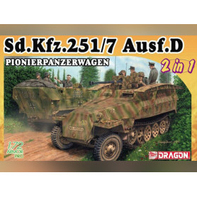 Sd.Kfz.251 Ausf.D Pionier Pz.Wg. - échelle 1/72 - DRAGON 7605
