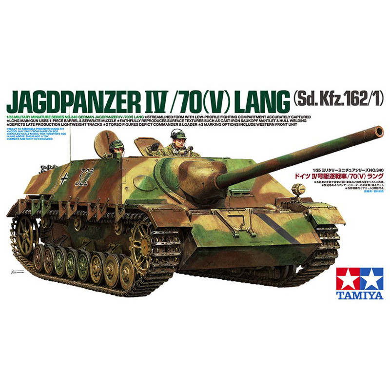 Jagdpanzer IV/70 Lang WWII - 1/35 - Tamiya 35340