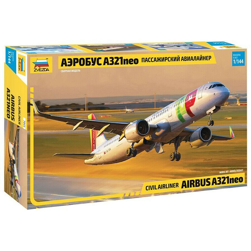 Airbus A321 Neo - 1/144 - ZVEZDA 7043